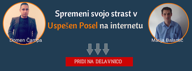 Delavnica: Zaslužek na internetu