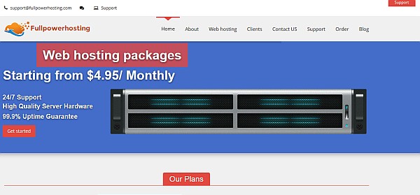 spletno gostovanje fullpowerhosting